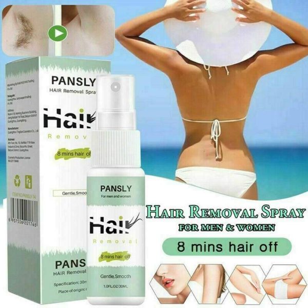 Pansly Mild Moisturizing Hair Removal Spray