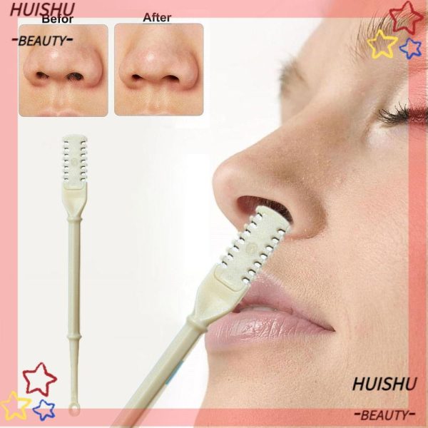 Double Head 360° Rotating Nose Hair Cut Trimmer for Women and Men (3pcs Set)